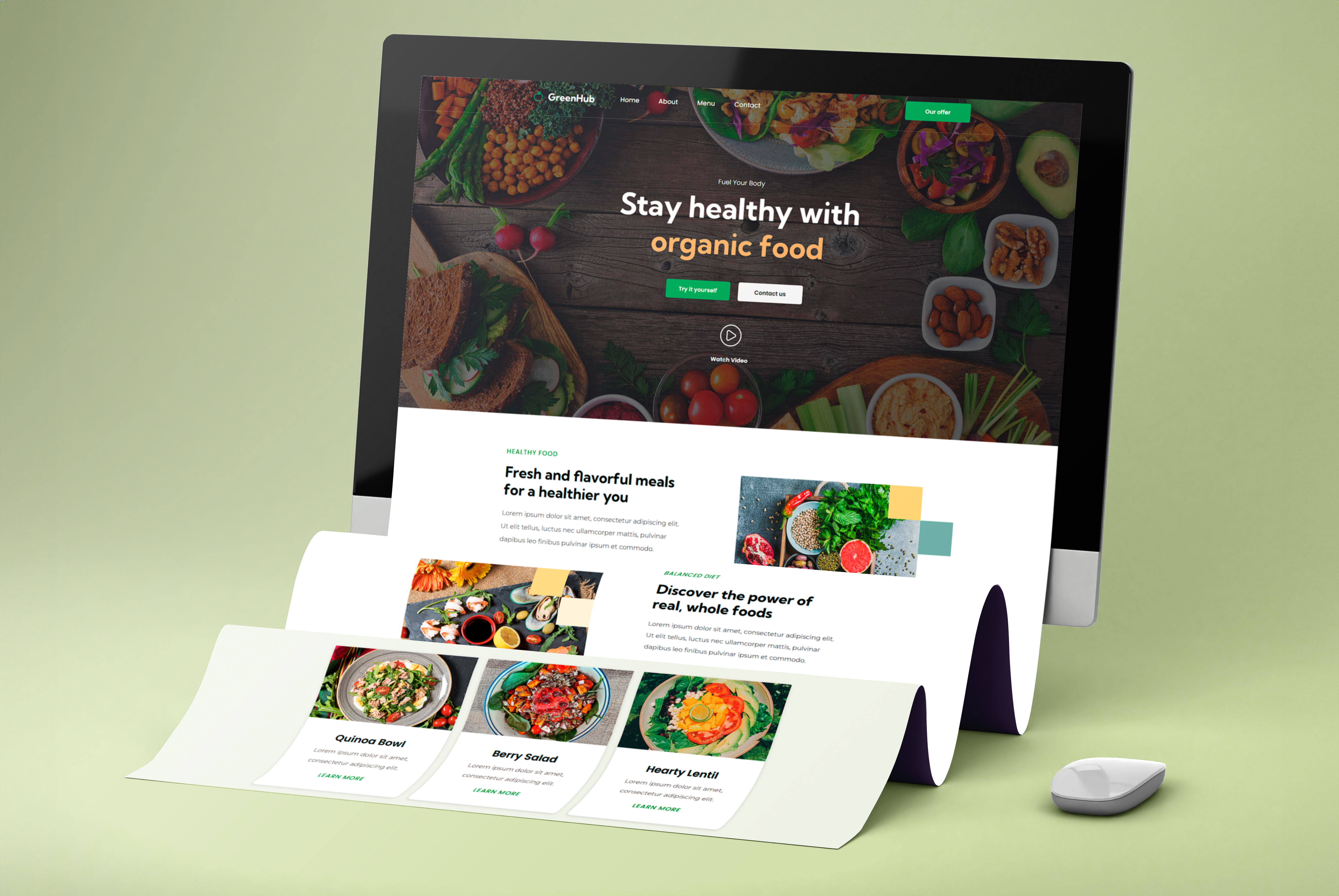 Animated Product Showcase for an American Online Store